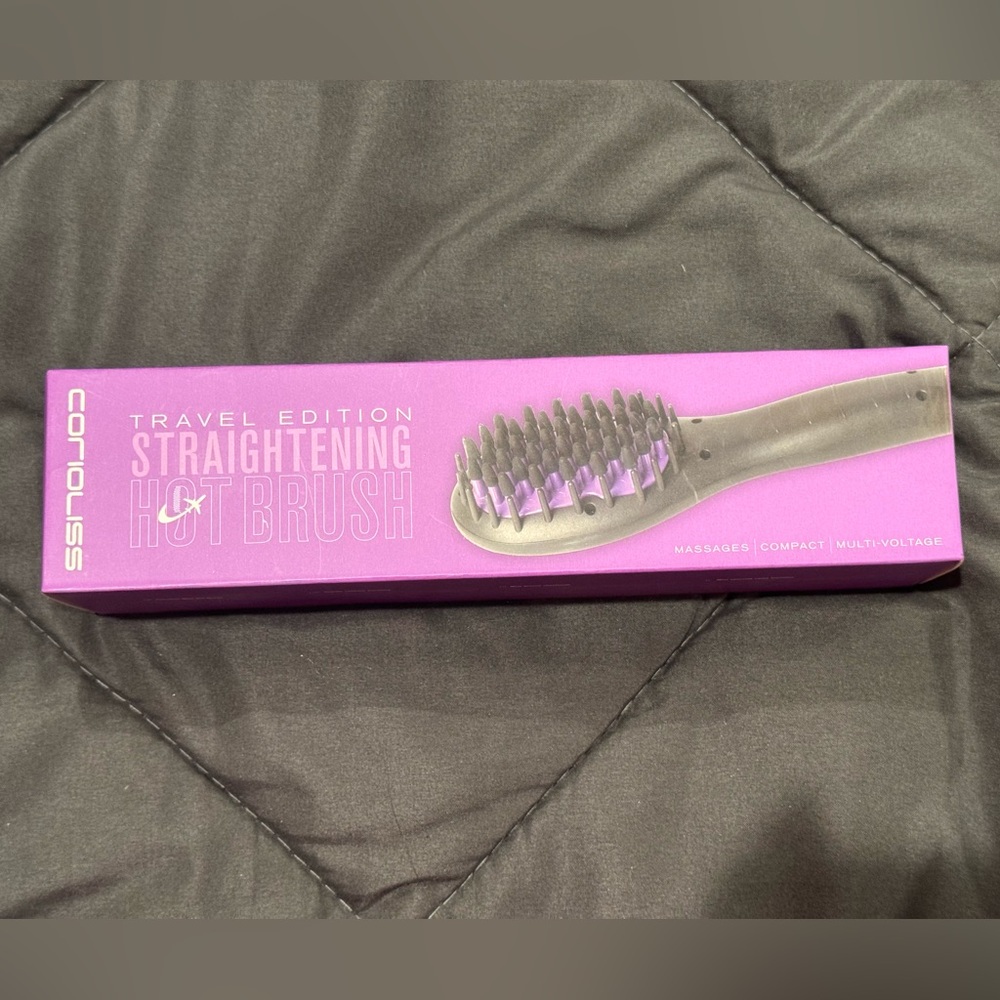 Corioliss Travel Edition Straightening Hot Brush NIB